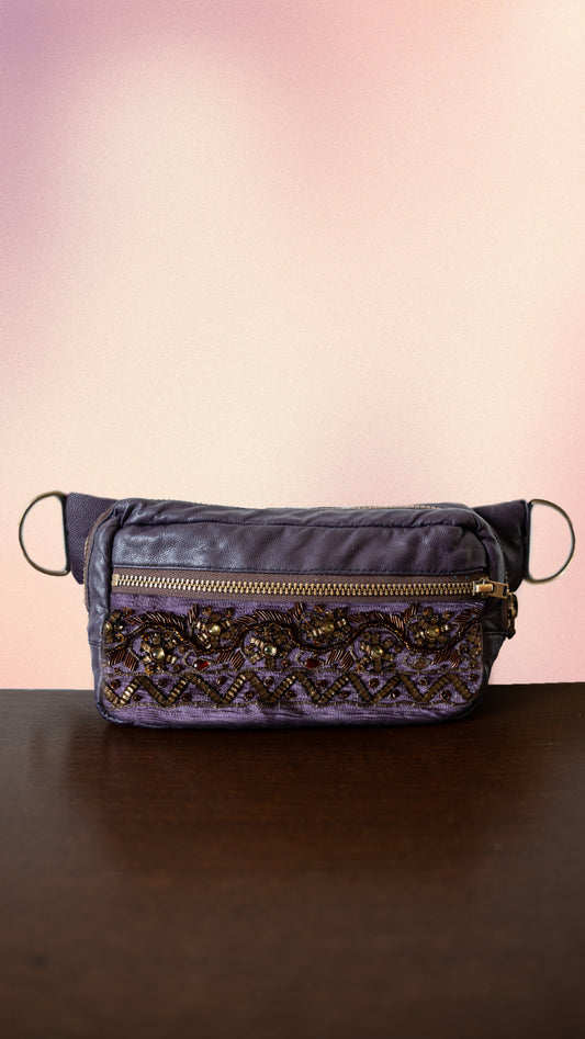 PURPLE VEGAN LEATHER 6